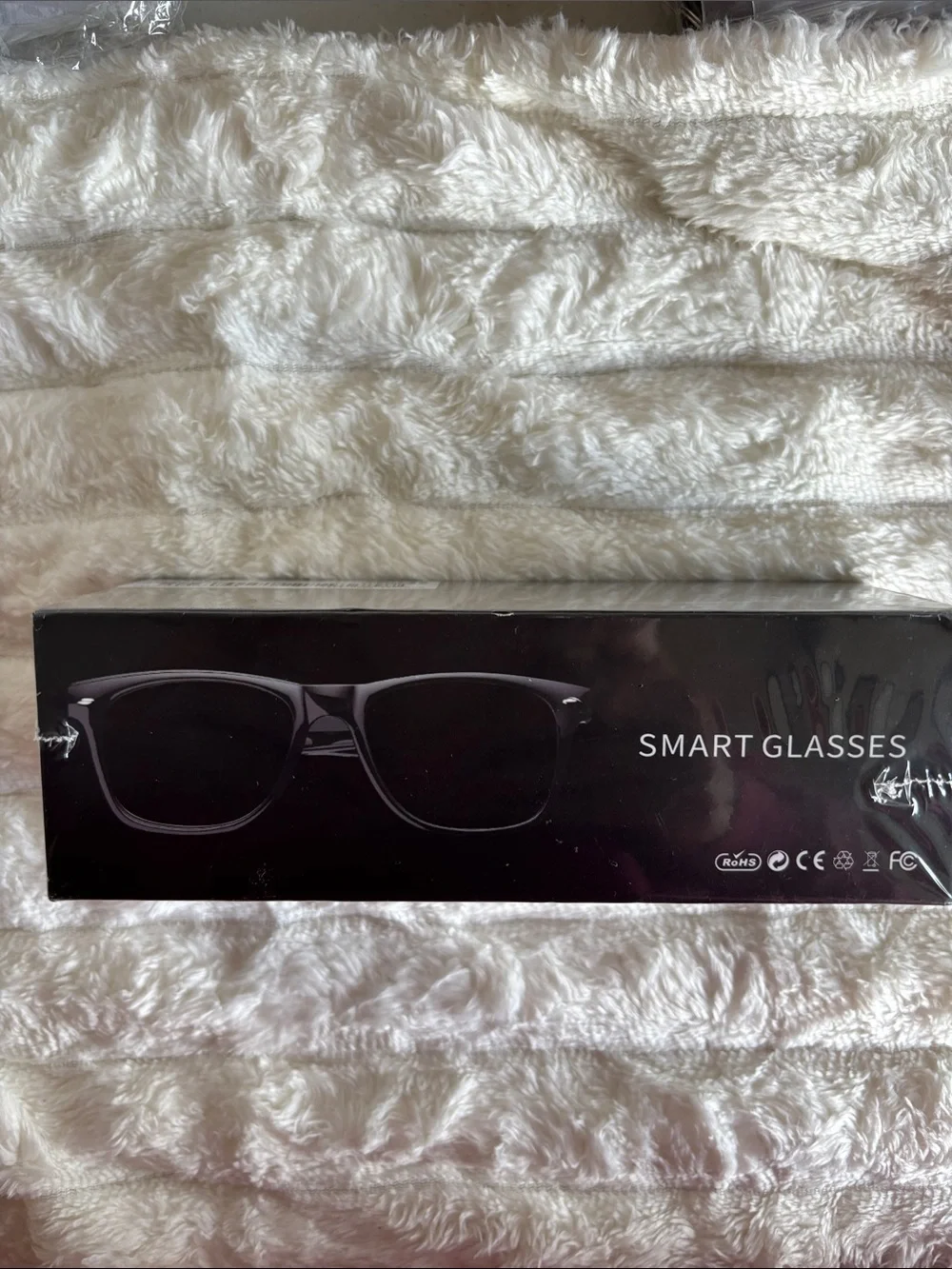 Smart Glasses — Black Wearable Eyewear